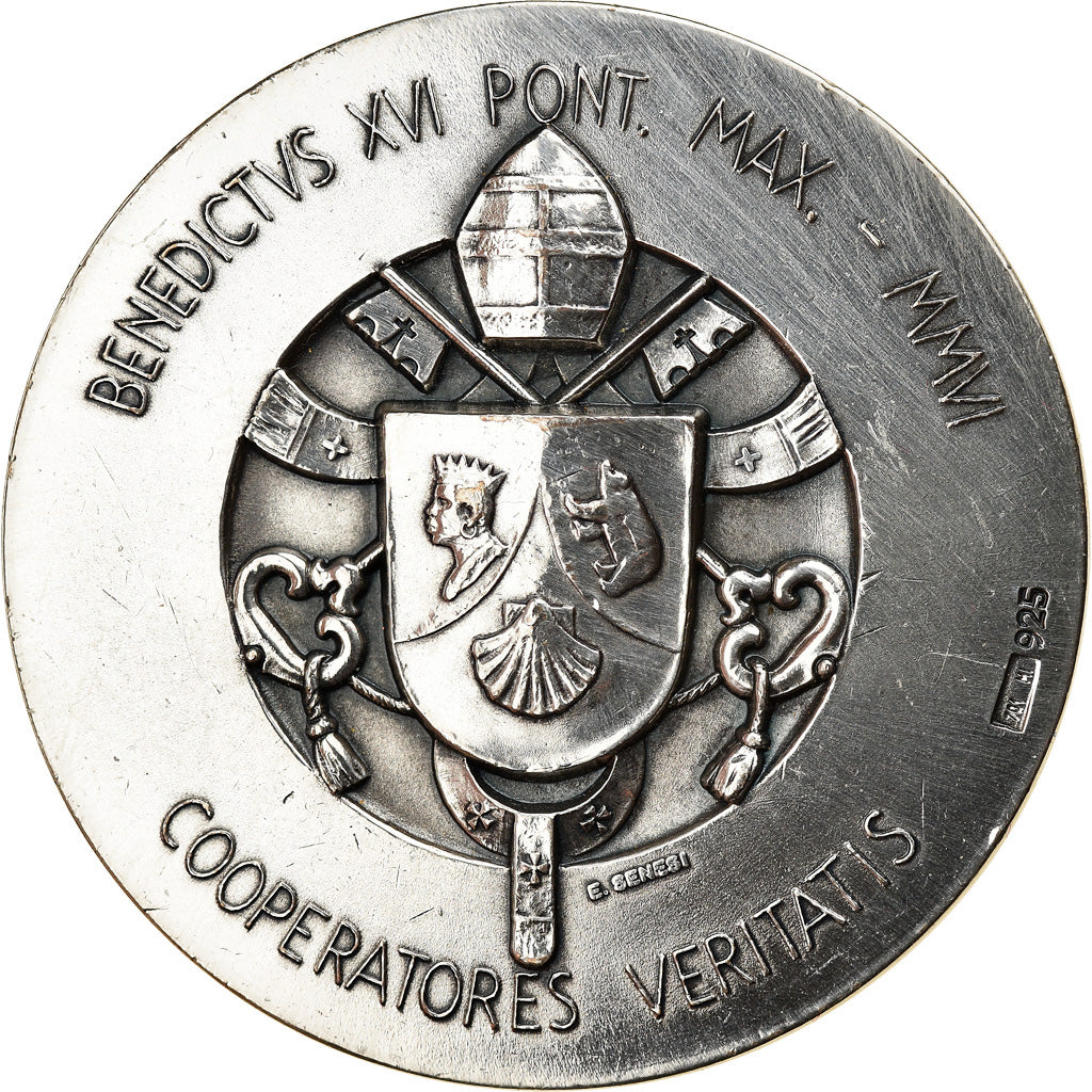 Vatican, Medal, Benoit XVI, Mattéo, Religions & beliefs, 2006, Verdi