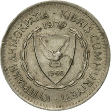 Monnaie, Chypre, 25 Mils, 1979, TTB, Copper-nickel, KM:40