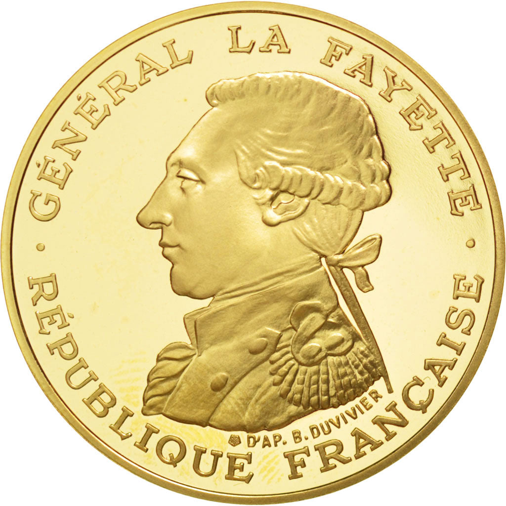 FRANCE, 100 Francs, 1987, KM #962b, MS(65-70), Gold, Gadoury #902, 17.00
