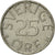 Moneda, Suecia, Carl XVI Gustaf, 25 Öre, 1979, MBC, Cobre - níquel, KM:851