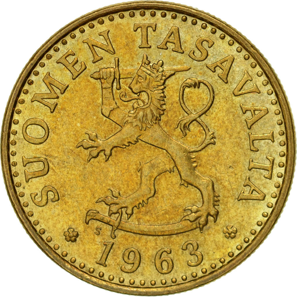 Monnaie, Finlande, 20 Pennia, 1963, Vantaa, TTB, Aluminum-Bronze, KM:47