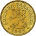 Monnaie, Finlande, 20 Pennia, 1963, Vantaa, TTB, Aluminum-Bronze, KM:47