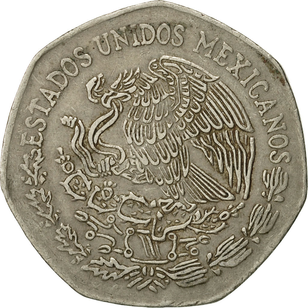 Moneda, México, 10 Pesos, 1976, Mexico City, MBC, Cobre - níquel, KM:477.1