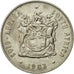 Coin, South Africa, 20 Cents, 1983, EF(40-45), Nickel, KM:86