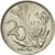 Moneta, Sudafrica, 20 Cents, 1983, BB, Nichel, KM:86