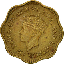 Moneta, Ceylon, George VI, 2 Cents, 1944, BB, Nichel-ottone, KM:117