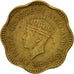 Moneta, Ceylon, George VI, 2 Cents, 1944, BB, Nichel-ottone, KM:117
