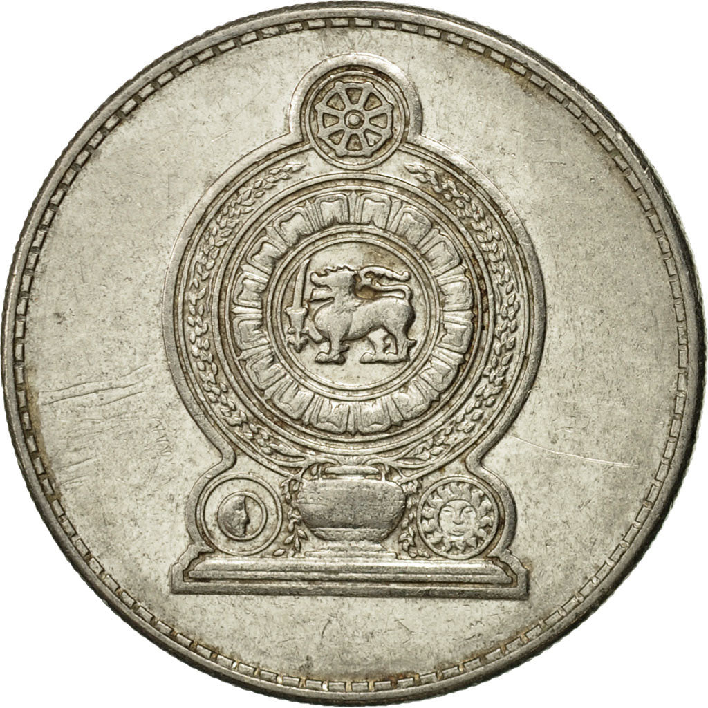 Monnaie, Sri Lanka, Rupee, 1996, TTB, Nickel Clad Steel, KM:136a