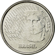 Coin, Brazil, Centavo, 1997, AU(50-53), Stainless Steel, KM:631