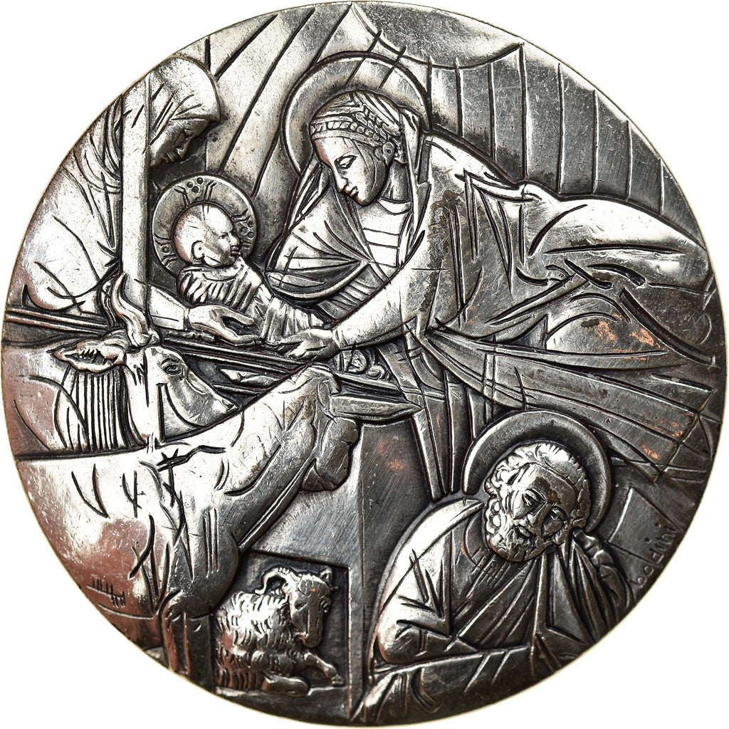 Vatican, Médaille, Scène Biblique, Totus Tuus, Religions & beliefs, 2004