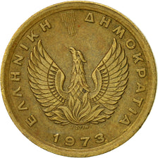 Moneta, Grecia, 50 Lepta, 1973, BB, Nichel-ottone, KM:106