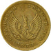 Moneta, Grecia, 50 Lepta, 1973, BB, Nichel-ottone, KM:106