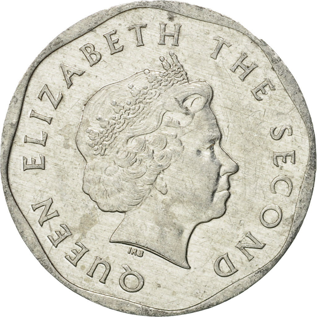 Coin, East Caribbean States, Elizabeth II, 5 Cents, 2004, British Royal Mint