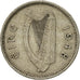 Coin, IRELAND REPUBLIC, 3 Pence, 1948, EF(40-45), Copper-nickel, KM:12a
