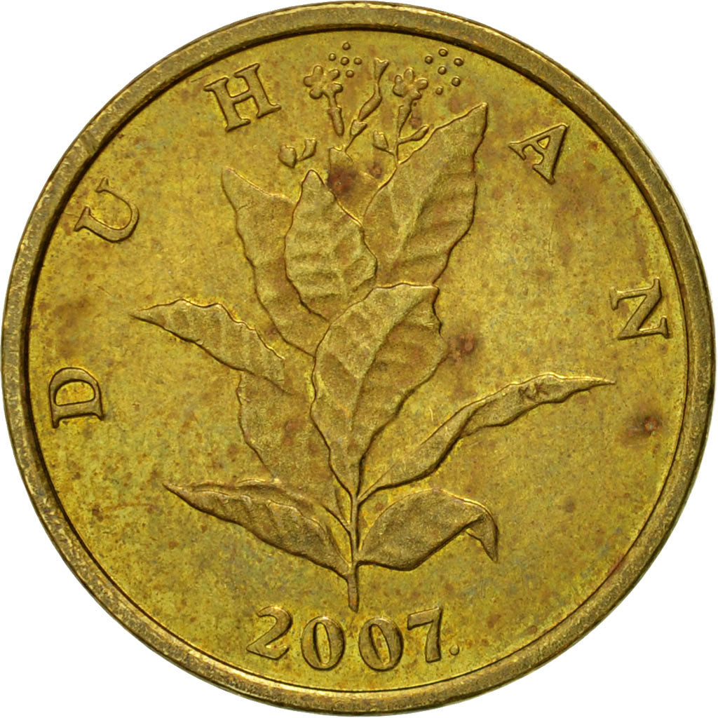Monnaie, Croatie, 10 Lipa, 2007, TTB, Brass plated steel, KM:6