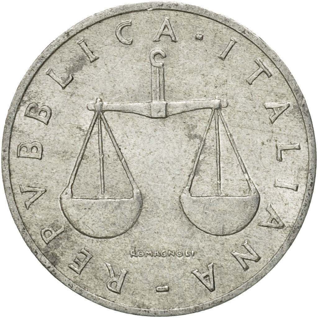 Monnaie, Italie, Lira, 1957, Rome, TTB, Aluminium, KM:91