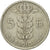 Coin, Belgium, 5 Francs, 5 Frank, 1950, EF(40-45), Copper-nickel, KM:134.1