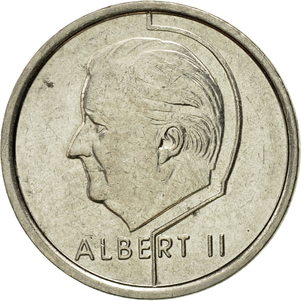 Monnaie, Belgique, Albert II, Franc, 1998, Bruxelles, TTB, Nickel Plated Iron