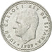 Moneta, Hiszpania, Juan Carlos I, Peseta, 1989, AU(50-53), Aluminium, KM:821