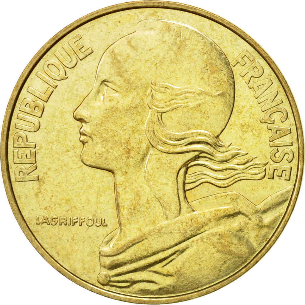 Coin, France, Marianne, 20 Centimes, 1984, Paris, EF(40-45), Aluminum-Bronze