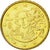 Włochy, 10 Euro Cent, 2007, Rome, AU(55-58), Mosiądz, KM:213