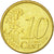 Italie, 10 Euro Cent, 2007, SUP, Laiton, KM:213