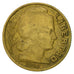 Moneta, Argentina, 10 Centavos, 1949, EF(40-45), Aluminium-Brąz, KM:41