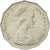 Moneta, Australia, Elizabeth II, 50 Cents, 1981, AU(50-53), Miedź-Nikiel, KM:68