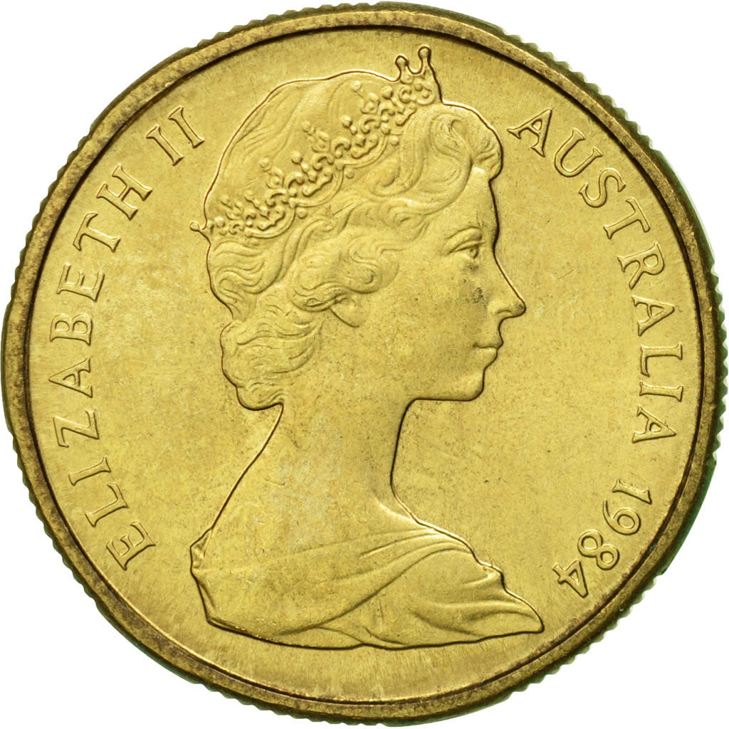 Münze, Australien, Elizabeth II, Dollar, 1984, Royal Australian Mint, SS+