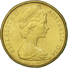 Münze, Australien, Elizabeth II, Dollar, 1984, Royal Australian Mint, SS+