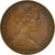 Moneta, Australia, Elizabeth II, Cent, 1980, EF(40-45), Bronze, KM:62