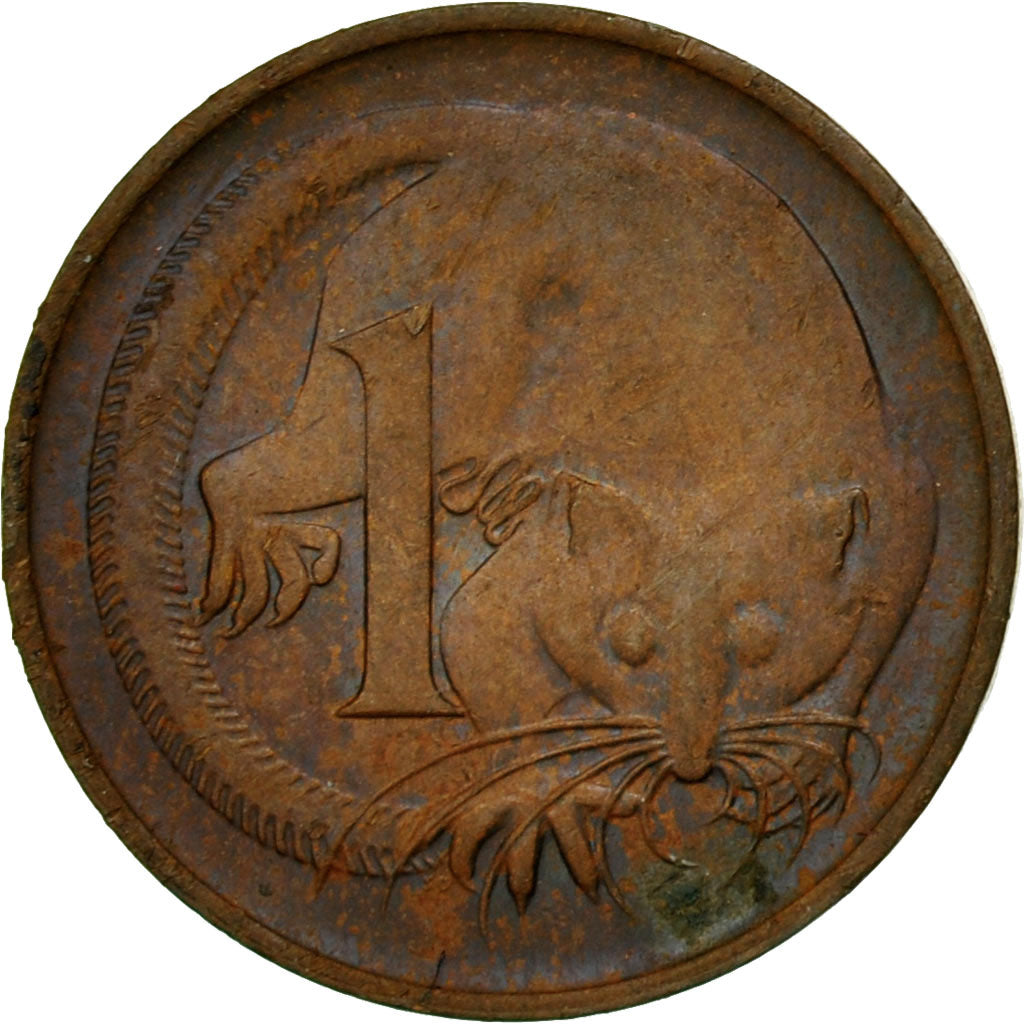 Coin, Australia, Elizabeth II, Cent, 1980, EF(40-45), Bronze, KM:62