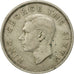 Coin, New Zealand, George VI, Florin, 1949, EF(40-45), Copper-nickel, KM:18