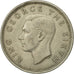 Coin, New Zealand, George VI, 1/2 Crown, 1950, EF(40-45), Copper-nickel, KM:19