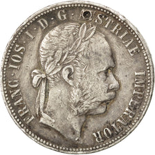 Coin, Austria, Franz Joseph I, Florin, 1887, EF(40-45), Silver, KM:2222