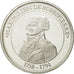 France, Medal, Maximilien de Robespierre, 1989, Proof, MS(63), Silver