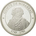 France, Medal, Comté de Mirabeau, 1989, Proof, MS(63), Silver