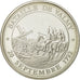 France, Medal, Bataille de Valmy, 1989, Proof, MS(63), Silver