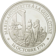 France, Medal, Marie-Antoinette, Mort de la Reine, 1793, 1989, MS(63), Silver