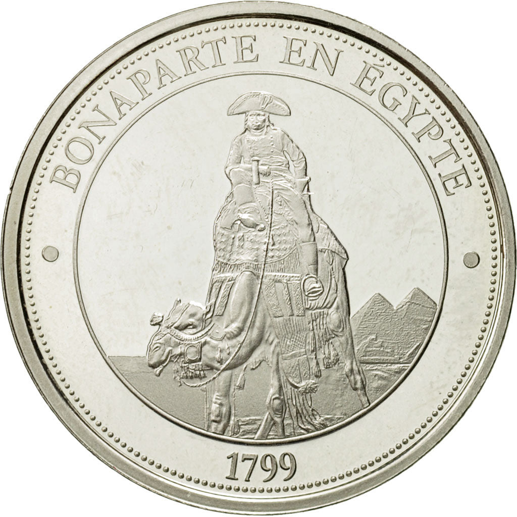 France, Medal, Bonaparte en Egypte, 1989, Proof, MS(63), Silver