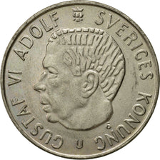 Coin, Sweden, Gustaf VI, 5 Kronor, 1971, AU(55-58), Silver, KM:829