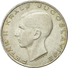 Coin, Yugoslavia, Petar II, 20 Dinara, 1938, EF(40-45), Silver, KM:23