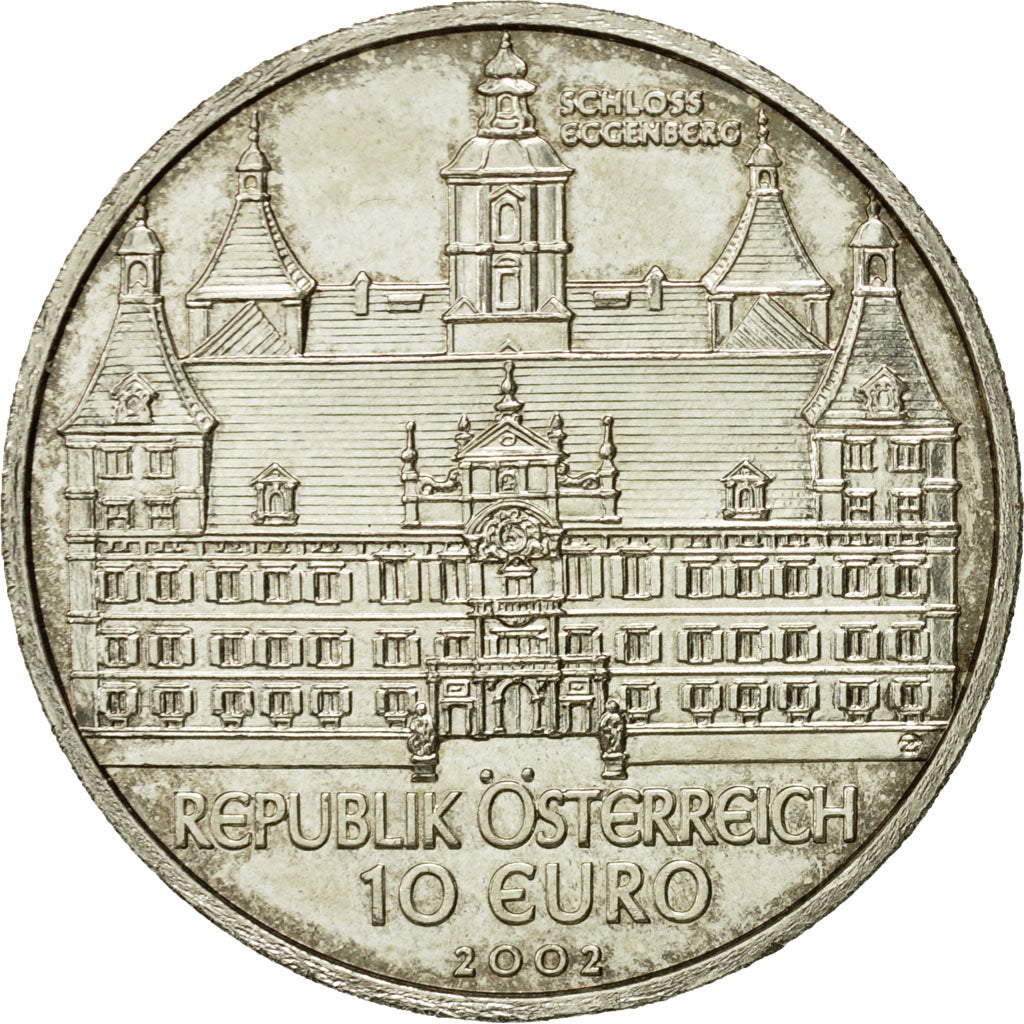 Austria, 10 Euro, 2002, AU(50-53), Silver, KM:3099