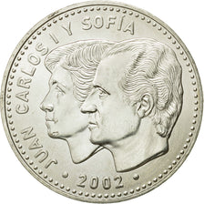España, 12 Euro, 2002, SC, Plata, KM:1049