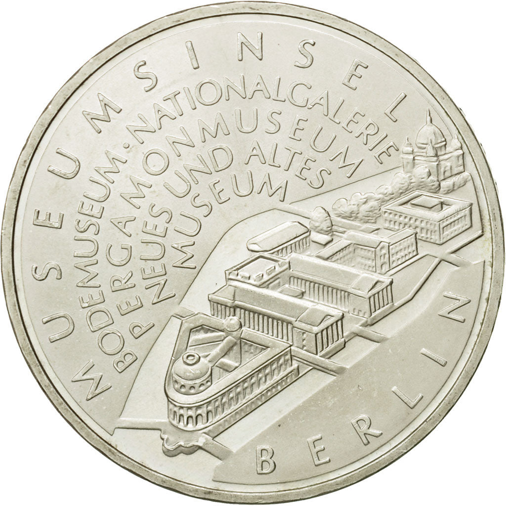 GERMANY - FEDERAL REPUBLIC, 10 Euro, 2002, MS(63), Silver, KM:218