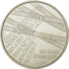 GERMANY - FEDERAL REPUBLIC, 10 Euro, 2003, MS(63), Silver, KM:226