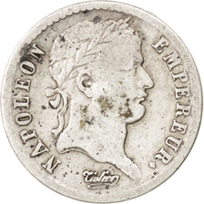 FRANCE, Napoléon I, 1/2 Franc, 1812, Paris, KM #691.1, VF(30-35), Silver, Gadour