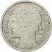 Coin, France, Morlon, 2 Francs, 1947, Beaumont - Le Roger, EF(40-45), Aluminum