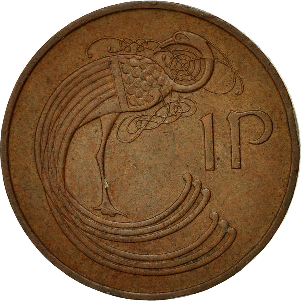 Moneta, REPUBBLICA D’IRLANDA, Penny, 1971, BB, Bronzo, KM:20