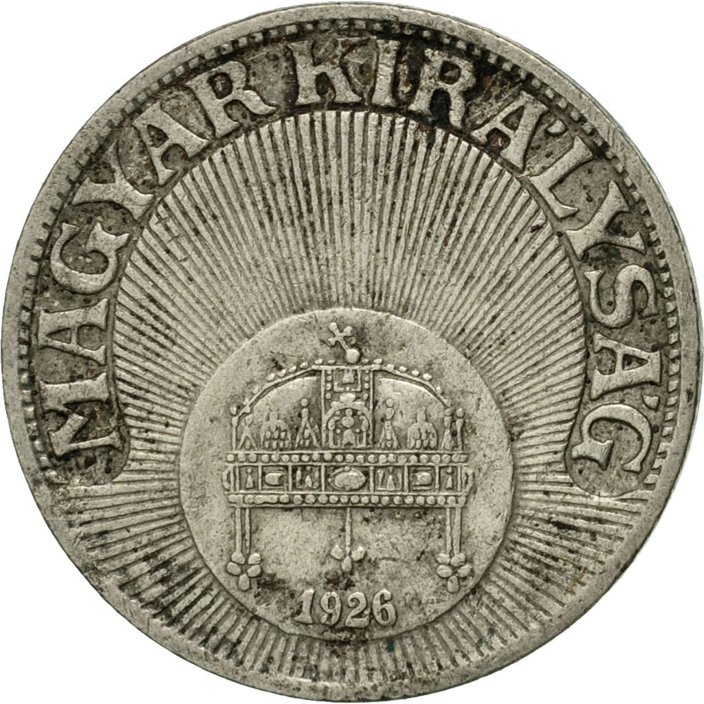 Monnaie, Hongrie, 10 Filler, 1926, Budapest, TTB, Copper-nickel, KM:507